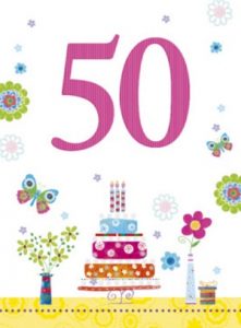 Verjaardag 50 jaar