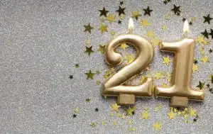 21 jaar verjaardag
