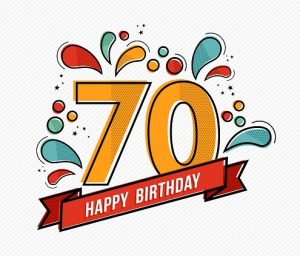 Verjaardag 70 jaar