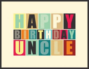 Verjaardag oom